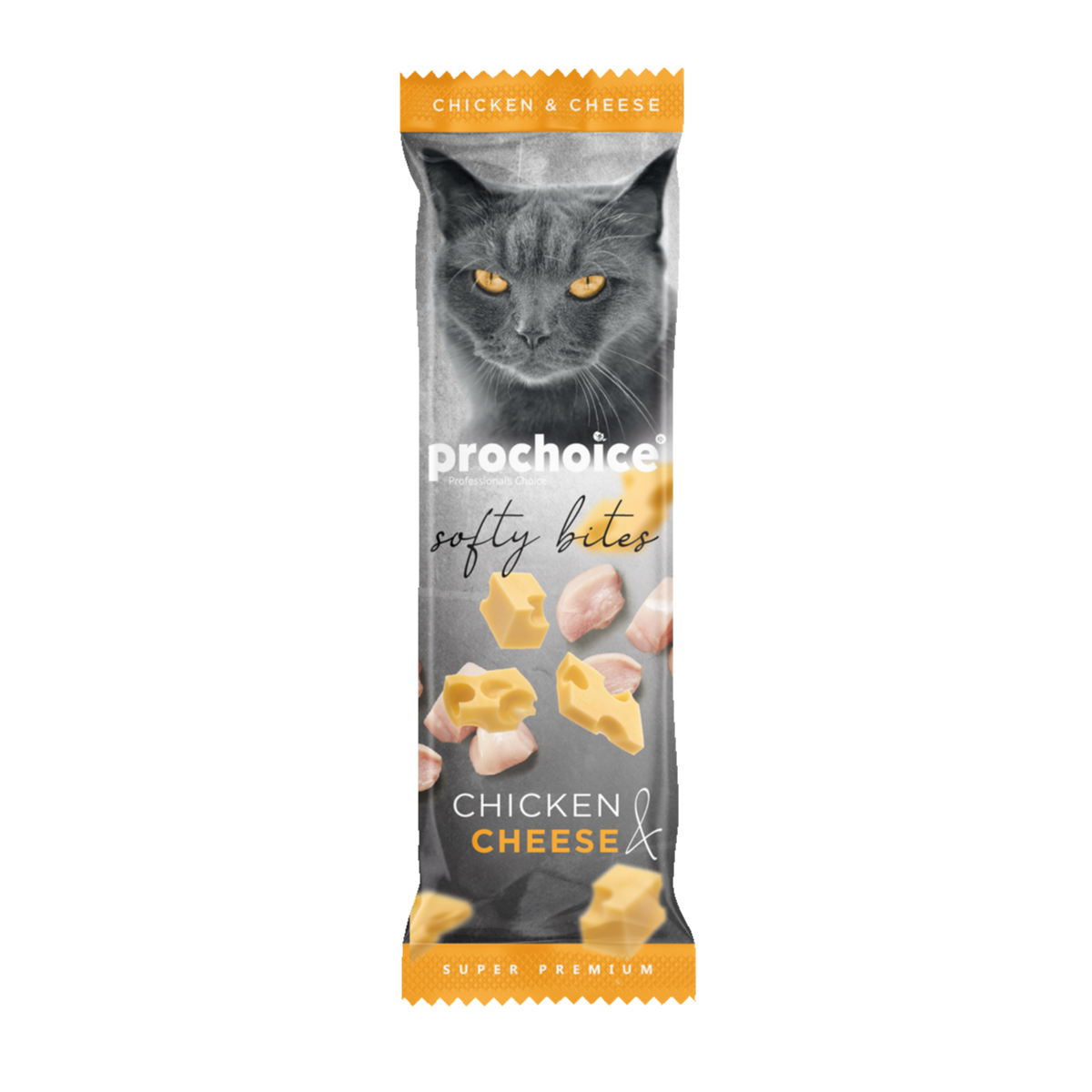 ProChoice Softy Bites Chicken & Cheese Cat Treat, 10g