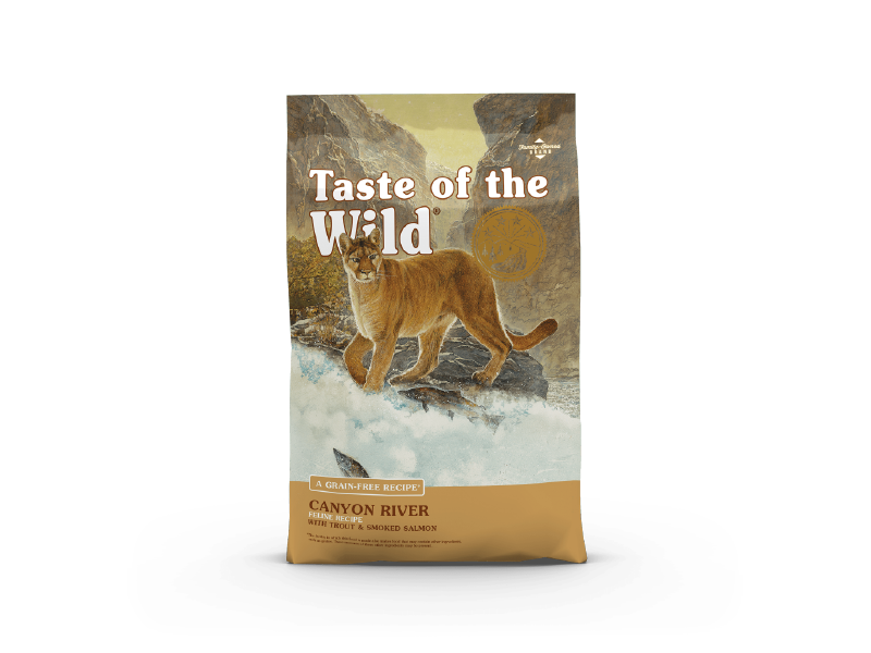 Taste of the Wild Canyon River Feline Recipe with Trout & Smoked Salmon, 6.6kg