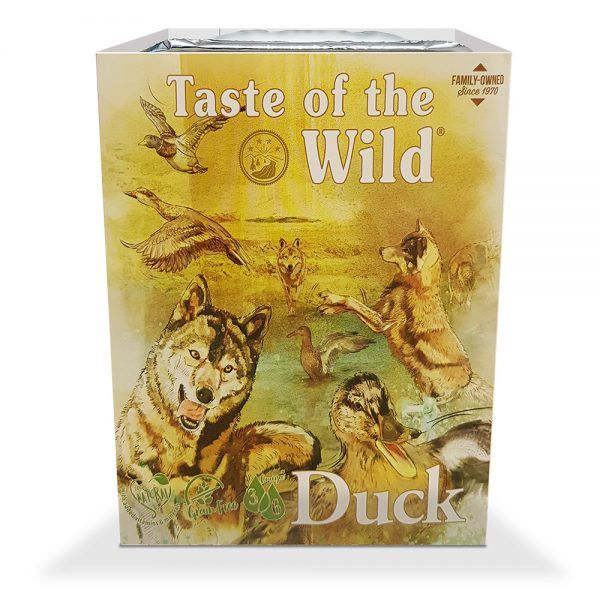 Taste Of The Wild Grain Free Duck & Chicken with Fruits & Vegetables 390 g