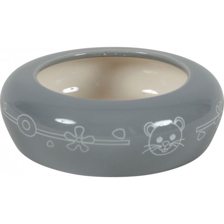 Zolux Ceramic Bowl - Grey, 100ml