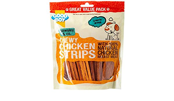Good Boy Chewy Chicken Strips, 320g