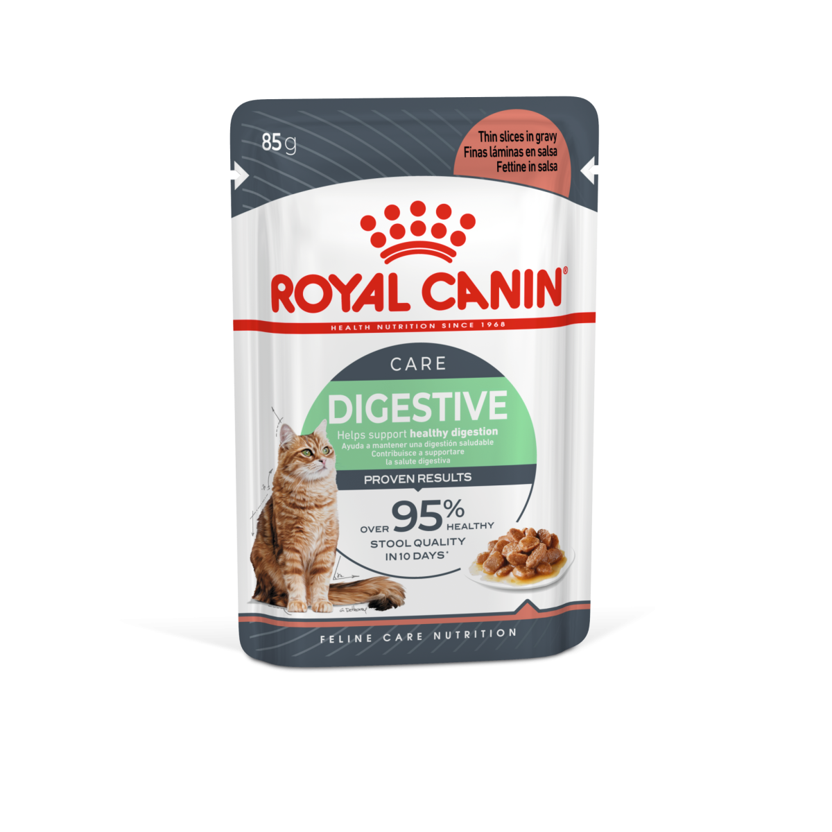 Royal Canin Digest Sensitive Gravy (Wet Food - Pouches) 12 X 85G