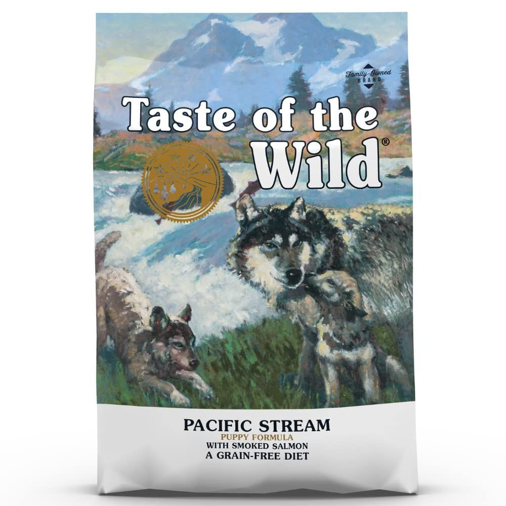 Taste of the Wild Pacific Stream Puppy Recipe with Smoked Salmon, 12.2kg