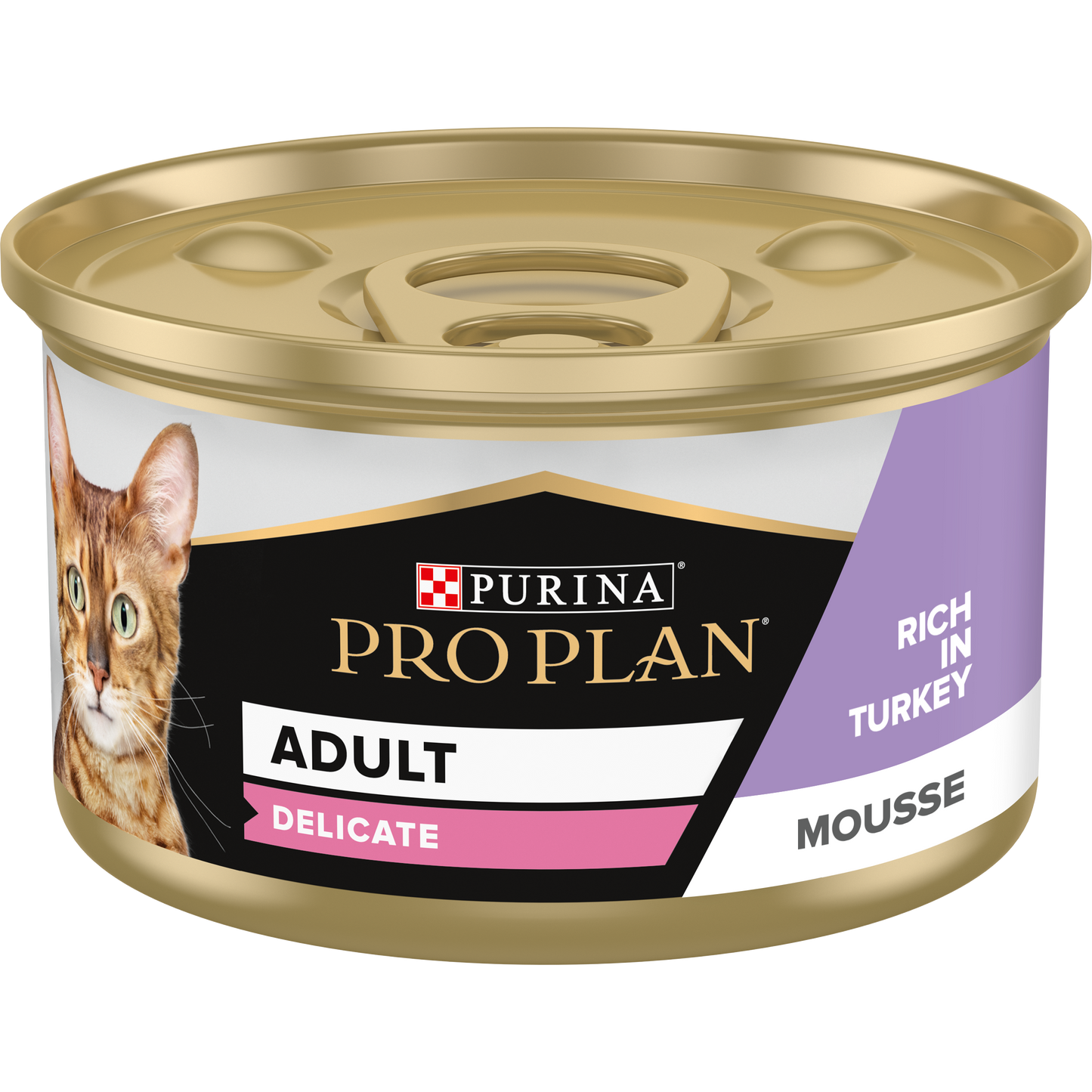 Purina Pro Plan Adult Delicate Wet Cat Food Mousse Turkey, 85g