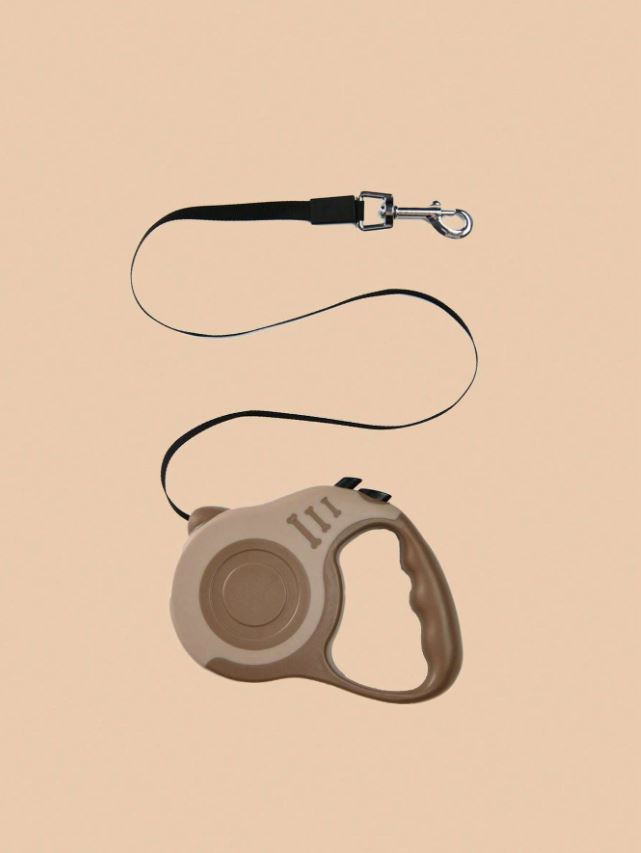 Retractable Pet Leash - Coffe Brown