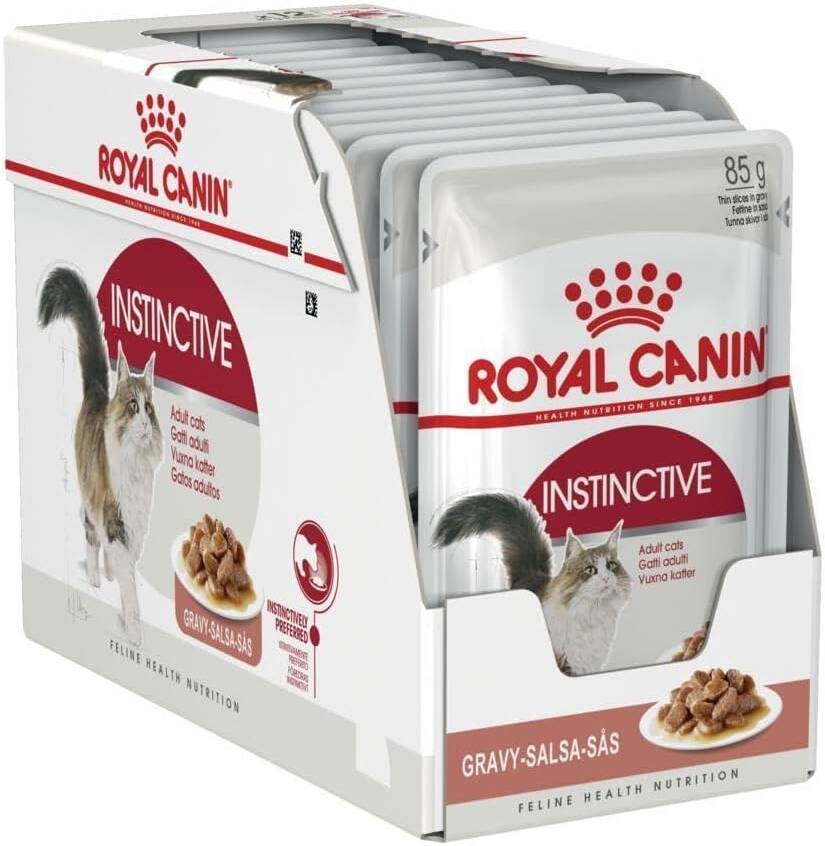 Royal Canin Instinctive Adult Cats Gravy (WET FOOD - Pouches) 85g