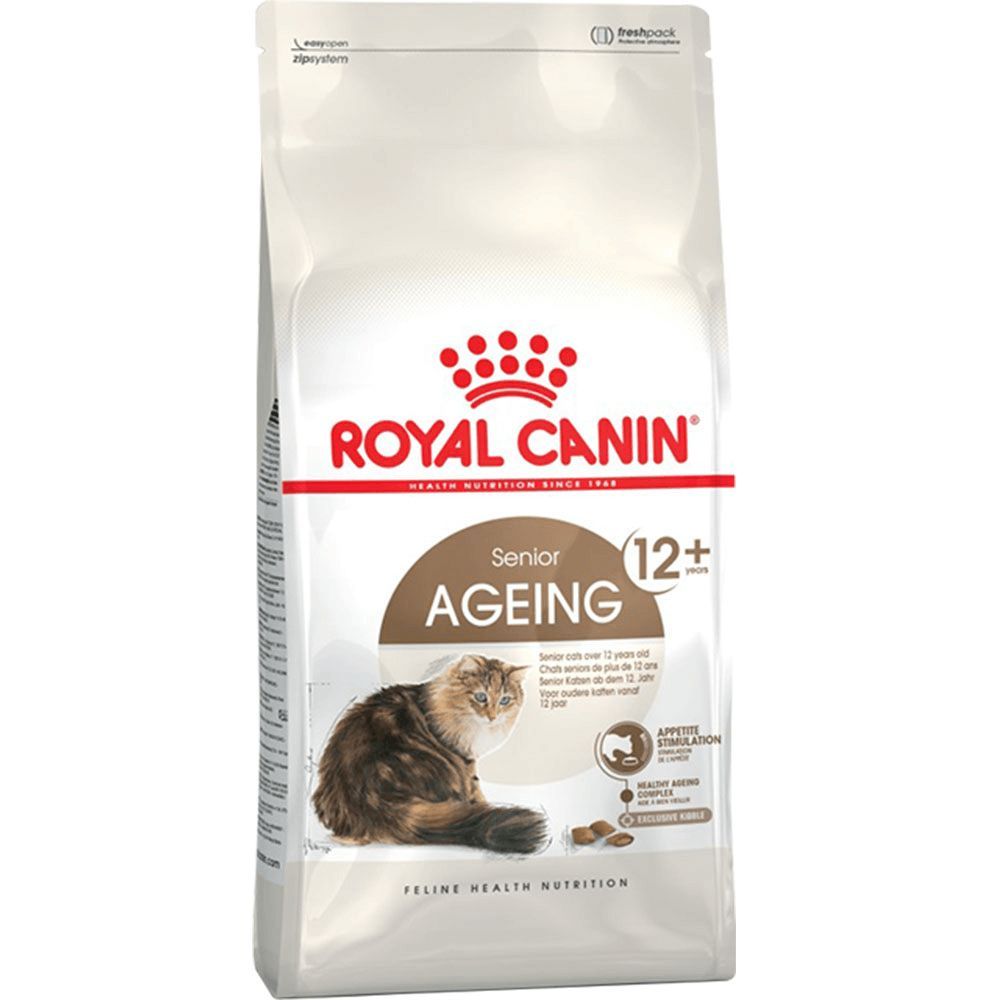 Royal Canin Feline Health Nutrition Ageing Cat Food, 12+ Years, 2kg