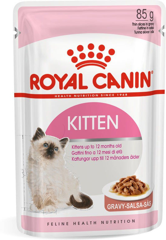 Royal Canin Kitten Gravy (WET FOOD - Pouches)  85g
