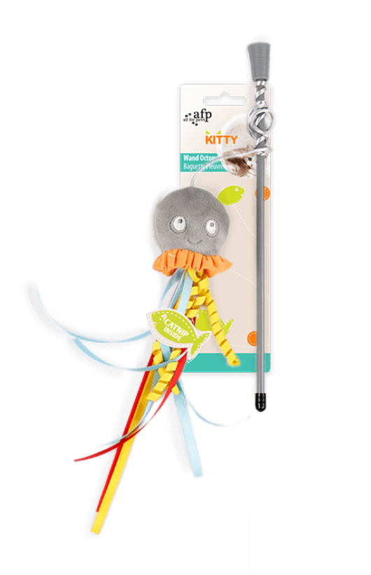 Kitty - Wand Octopus - Grey