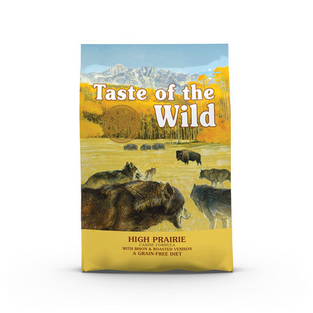 Taste of the Wild High prairie Canine Recipe with Roasted Bison & Roasted Venison - Dog Dry Food 2 kg