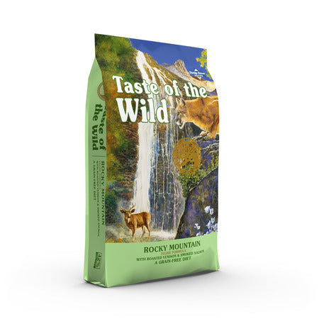 Taste of the Wild Rocky Mountain Feline Recipe with Roasted Venison & Smoked Salmon - Cat Dry Food 2 kg
