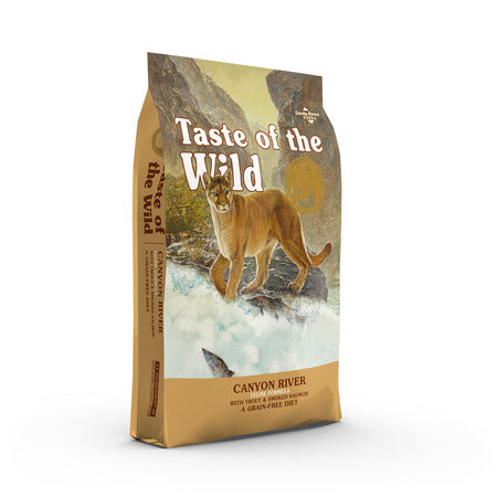Taste of the Wild Canyon River Feline Recipe with Trout & Smoked Salmon - Cat Dry Food 2 kg