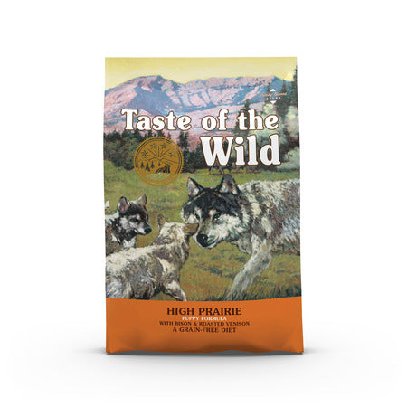 Taste of the Wild High prairie Puppy Recipe with Roasted Bison & Roasted Venison - Dog Dry Food 2 kg