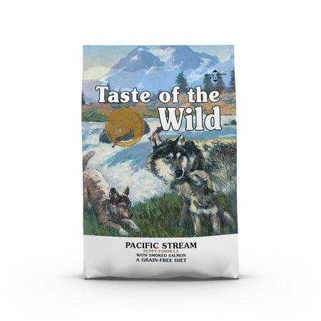 Taste Of The Wild Pacific Stream Puppy Recipe with Smoked Salmon Dog Dry Food, 2kg
