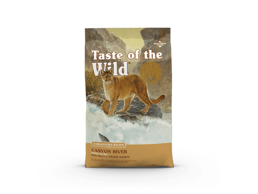 Taste of the Wild Canyon River Feline Recipe with Trout & Smoked Salmon, 6.6kg