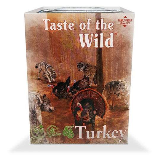Taste of the Wild Turkey with Fruit & Vegetables Dog Food, 390g