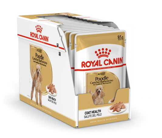 Royal Canin Poodle Adult (WET FOOD - Pouches) 12 x 85g