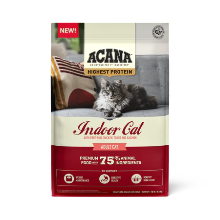 Acana Indoor Adult Cat Chicken, Salmon & Trout Food Food, 1.8kg