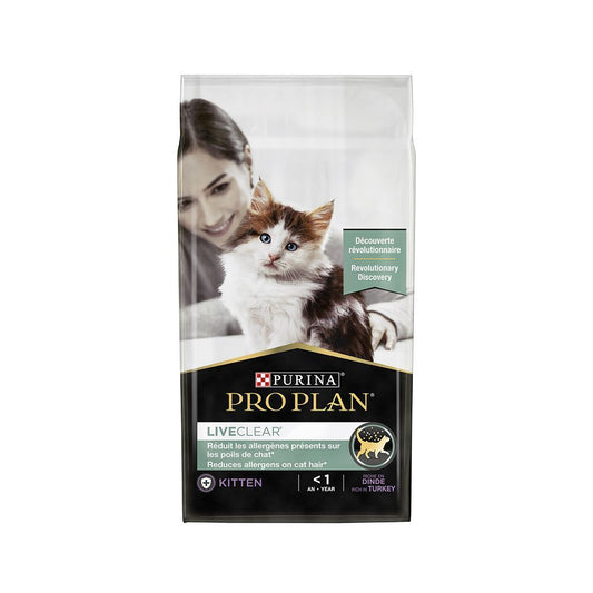 Purina Pro Plan Liveclear Turkey Kitten Food, 1.4kg