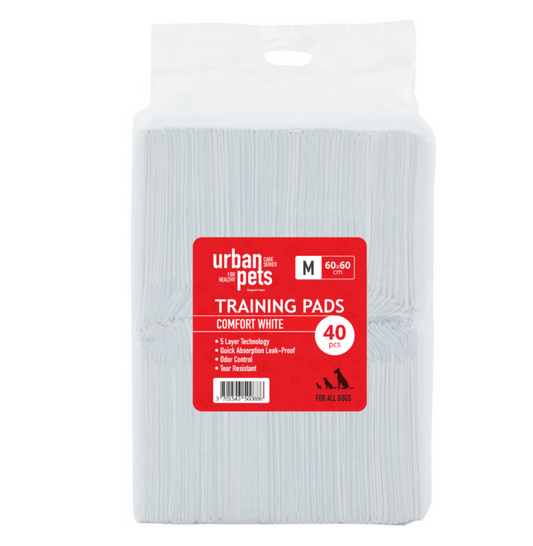 Dog Pads - White 60x60 cm (40pcs) (Urban Pets)