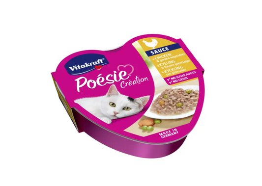 Vitakraft POESIE CHICKEN & GARDEN VEGETABLES 85G