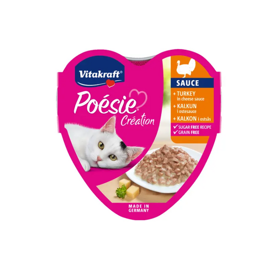 Vitakraft POESIE TURKEY & CHEESE SAUCE 85G