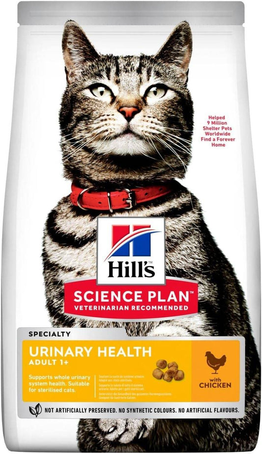 Hill’s Science Plan Urinary Health Adult Cat Food With Chicken 1.5kg
