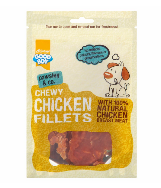 Chewy Chicken Fillets - 80G