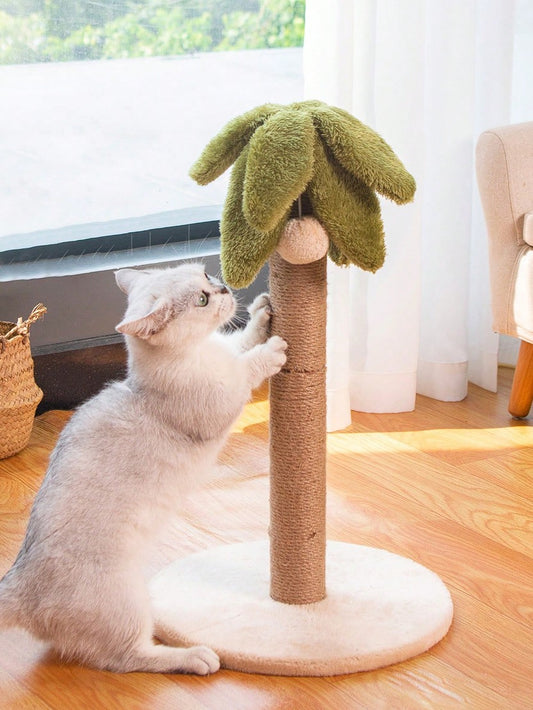 Coconut Tree Shaped Cat Scratching Post