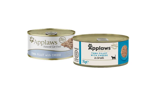 Applaws Cat Tin 70g Tuna Fillet with Cheese