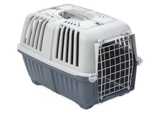 Pratiko 2 Metal Door Carrier - Baby Blue, Medium, 55x36x36cm