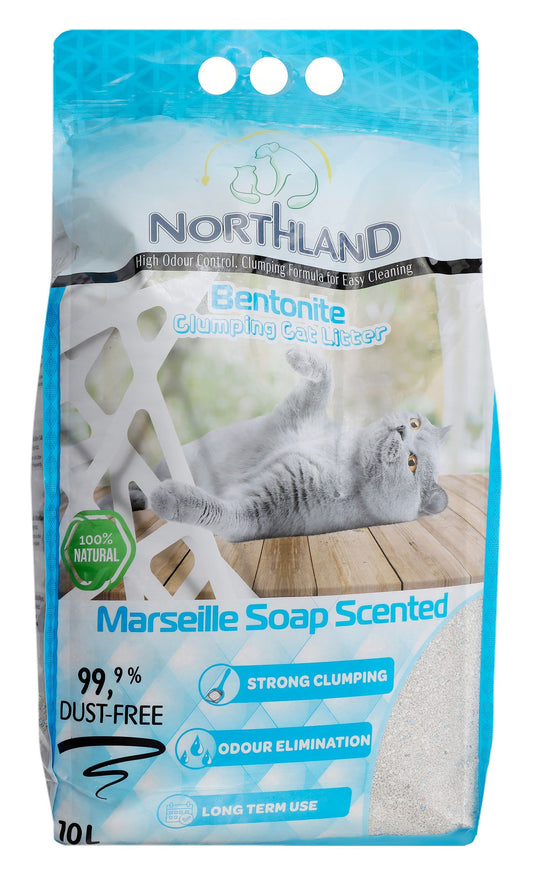 North Land Marseille Soap Cat Litter, 10L