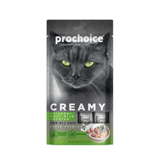 Prochoice Creamy Chicken & Goat Milk Cat Food, 60g