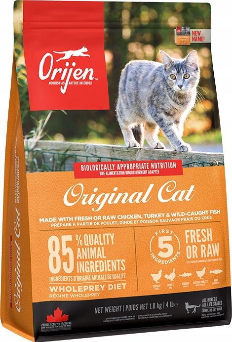 Orijen Original Cat Food, 1.8kg