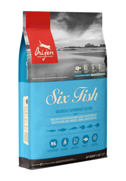 Orijen Six Fish Cat, 5.4kg