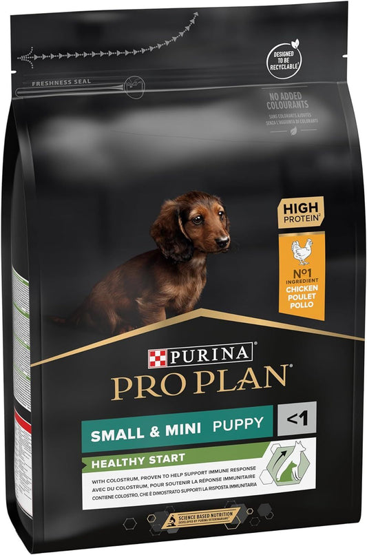 Purina Pro Plan Healthy Start Small & Mini Puppy Dry Food with Chicken, 3kg