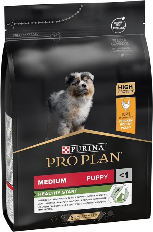 Purina Pro Plan Healthy Start Medium Puppy Dry Food with Chicken, 3kg
