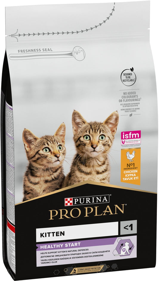 Purina Pro Plan Healthy Start Kitten Food with Chicken, 1.5kg