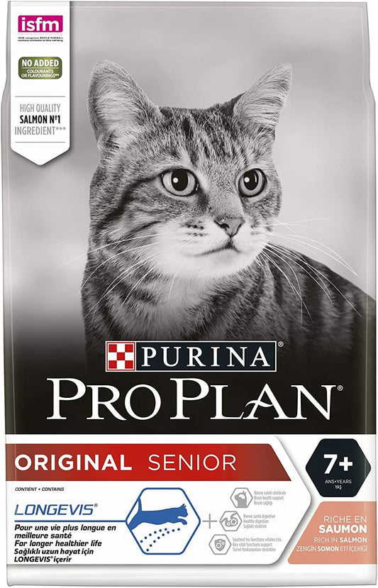 Purina Pro Plan Original Senior Cat Salmon, 3kg
