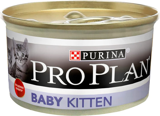Purina Pro Plan Kitten Baby Mousse Chicken, 85g