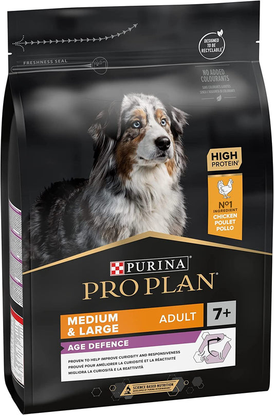Purina Pro Plan Medium & Large Adult 7+ Dog Chicken, 3kg