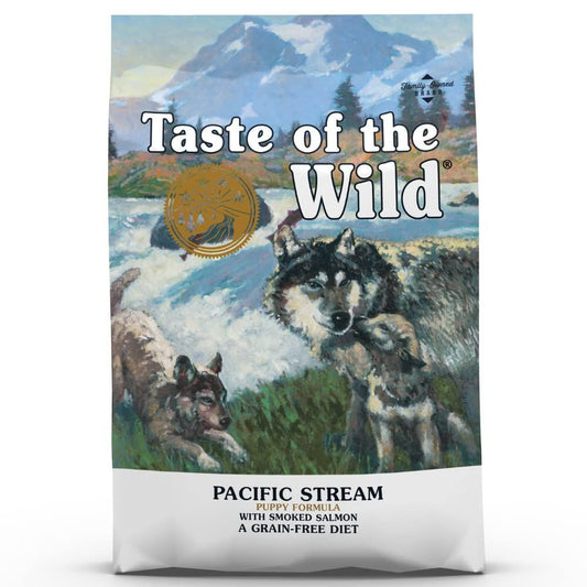 Taste of the Wild Pacific Stream Puppy Recipe with Smoked Salmon, 12.2kg