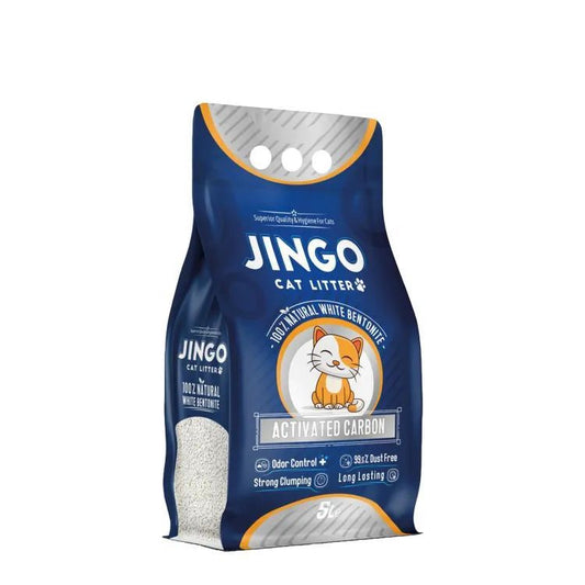 Jingo Activated Carbon Cat Litter, 5L