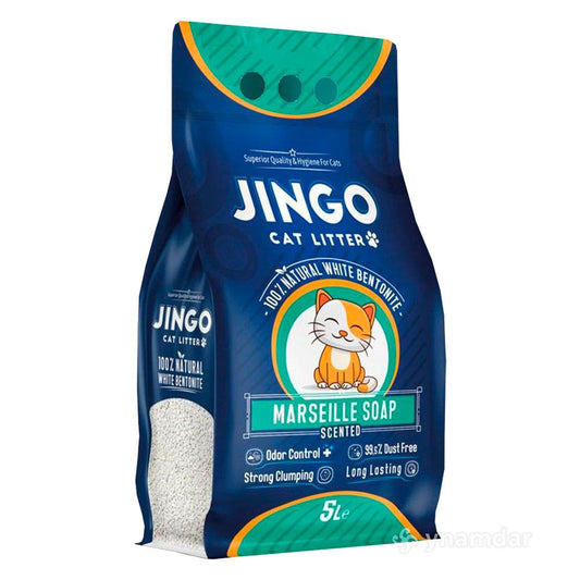 Jingo Marseille Soap Scented Cat Litter, 5L