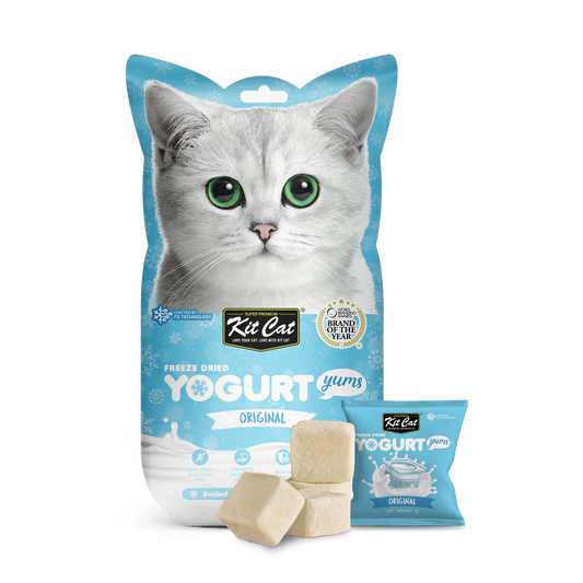 Kit Cat Freeze Dried Yogurt Yums Original, 10g