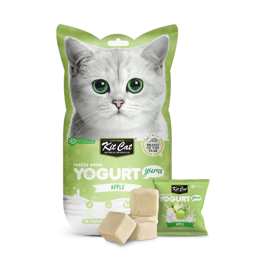 Kit Cat Freeze Dried Yogurt Yums Apple, 10g