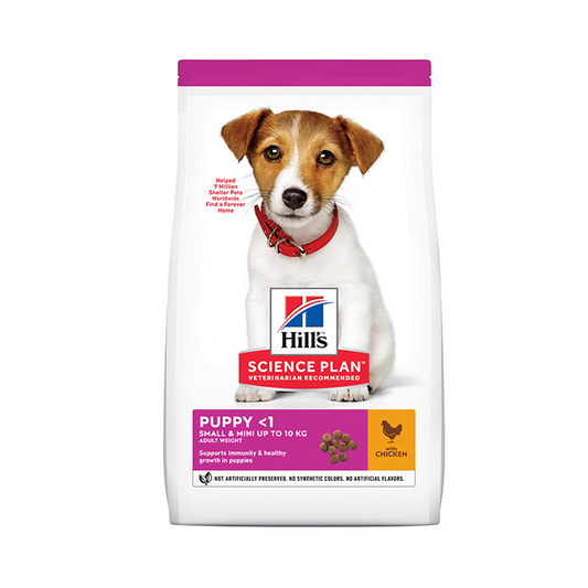 Hills Science Plan Small & Mini Puppy Food With Chicken, 1.5kg