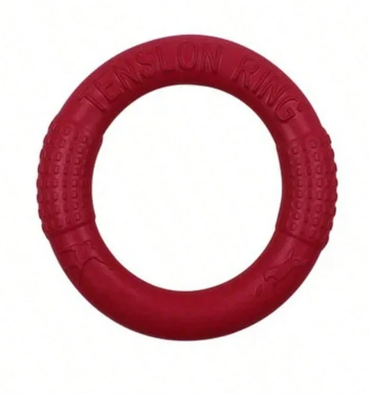 Flying Disc Dog Toy, Red
