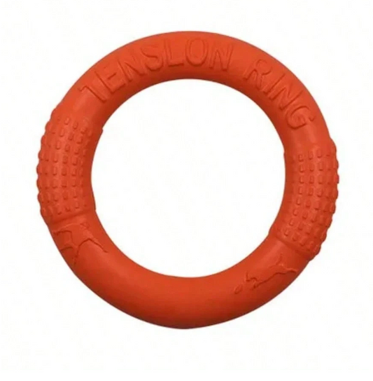 Flying Disc Dog Toy, Orange