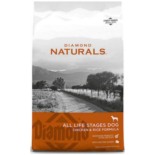 Diamond Naturals All Life Stages Dog Formula Rich In Chicken & Rice, 2kg